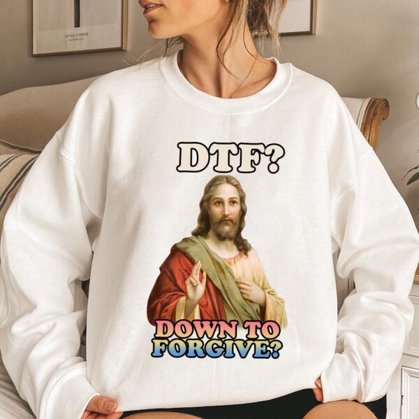 dtf jesus sweater