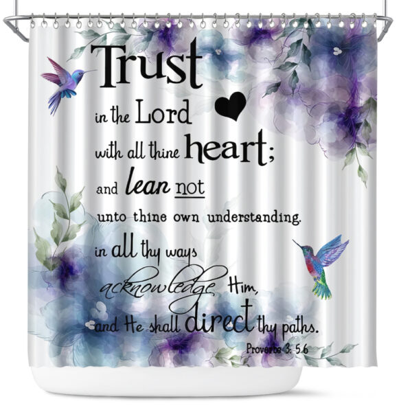 faith shower curtain