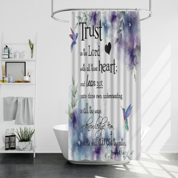 faith shower curtain