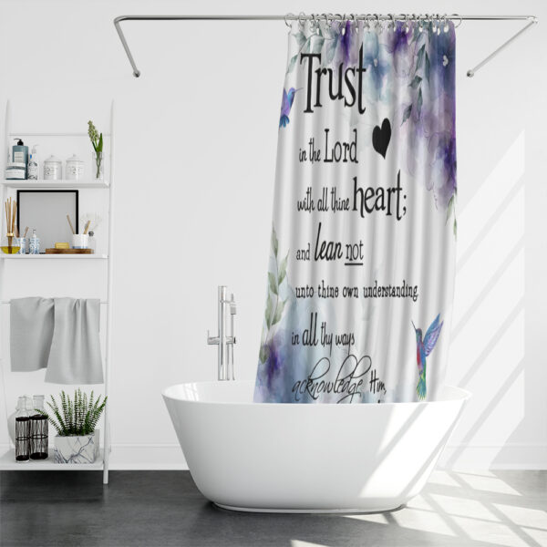 faith shower curtain