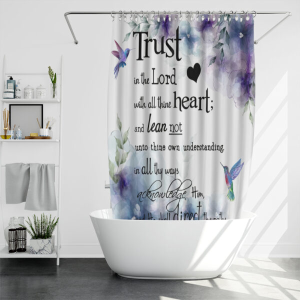 faith shower curtain