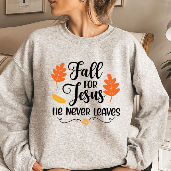 fall for jesus sweatshirt