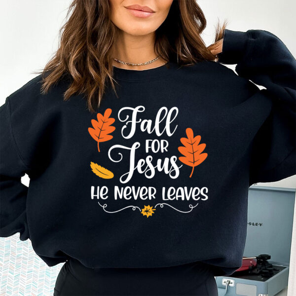 fall for jesus sweatshirt