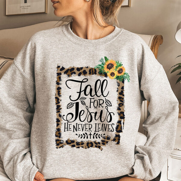 fall for jesus sweatshirt