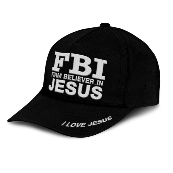 fbi firm believer in jesus hat