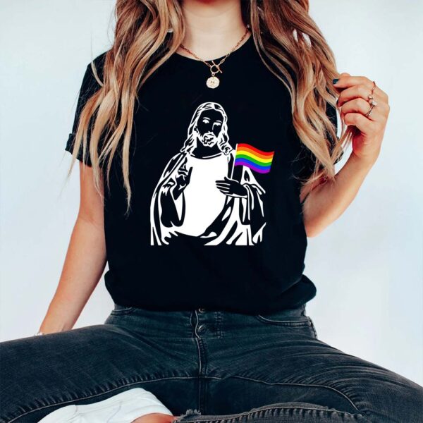 gay jesus t shirt