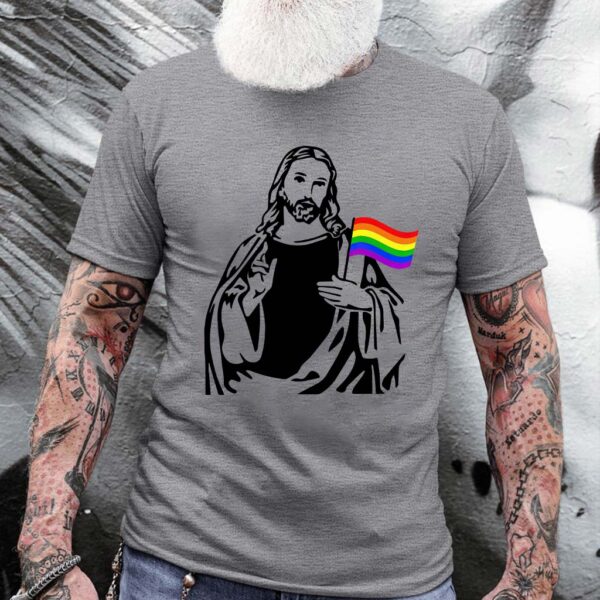 gay jesus t shirt