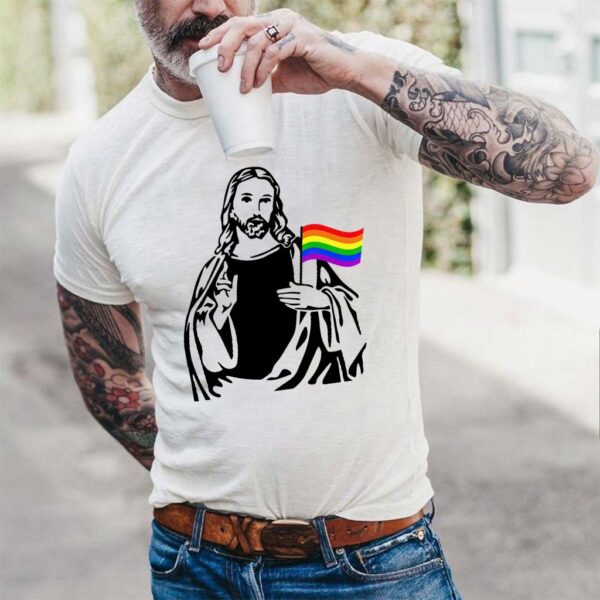 gay jesus t shirt