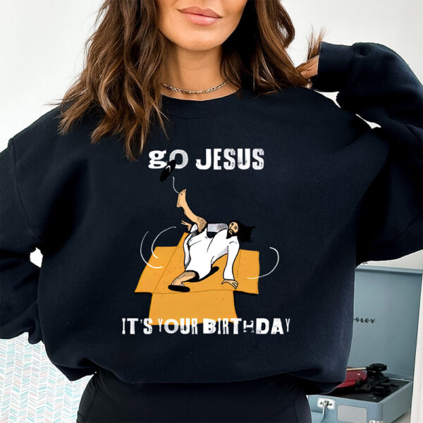 jesus it's my birthday ugly sweater