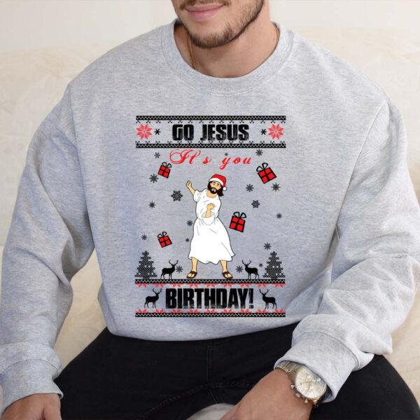 go jesus its your birthday sweater