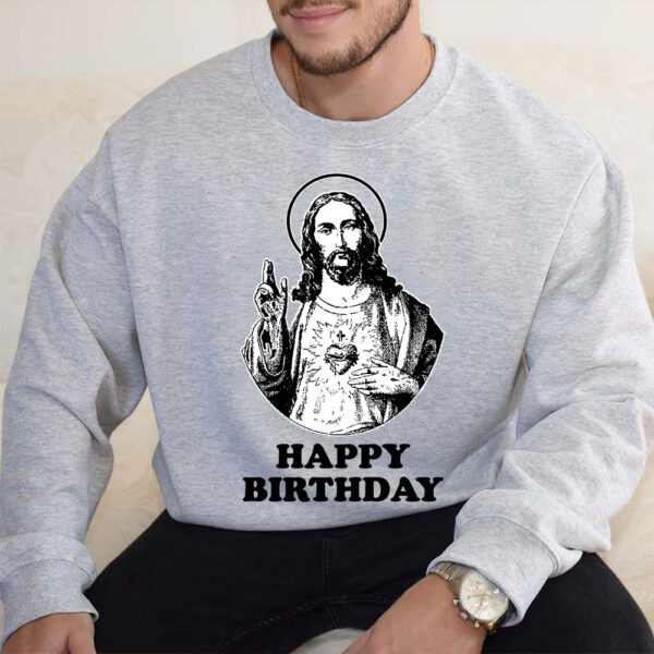 happy birthday jesus sweater love hard