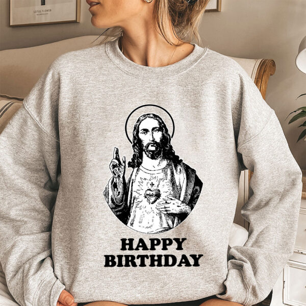 happy birthday jesus sweater love hard