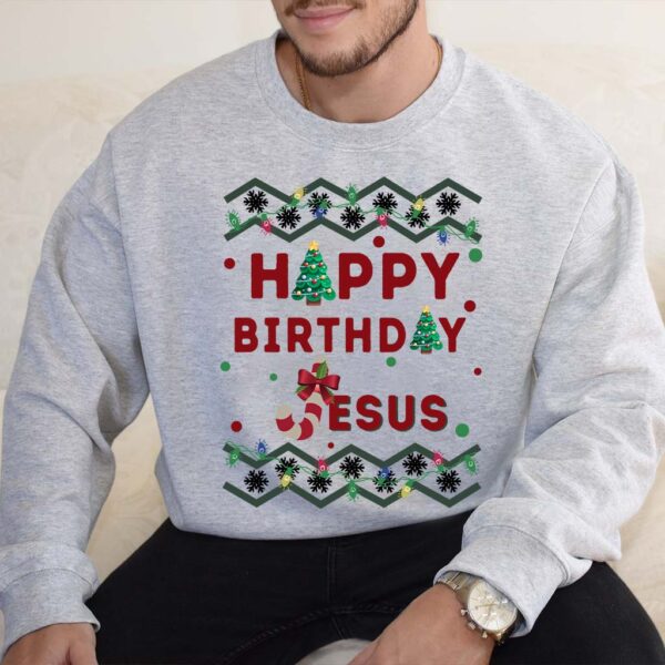 happy birthday jesus sweater