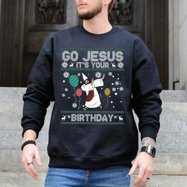 sweater happy birthday jesus