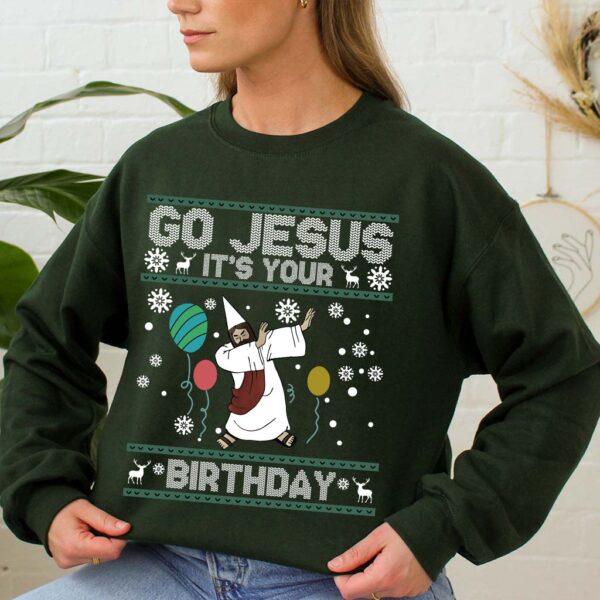 jesus birthday sweater