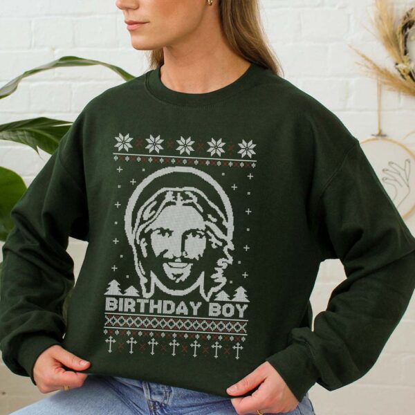 happy birthday jesus sweater