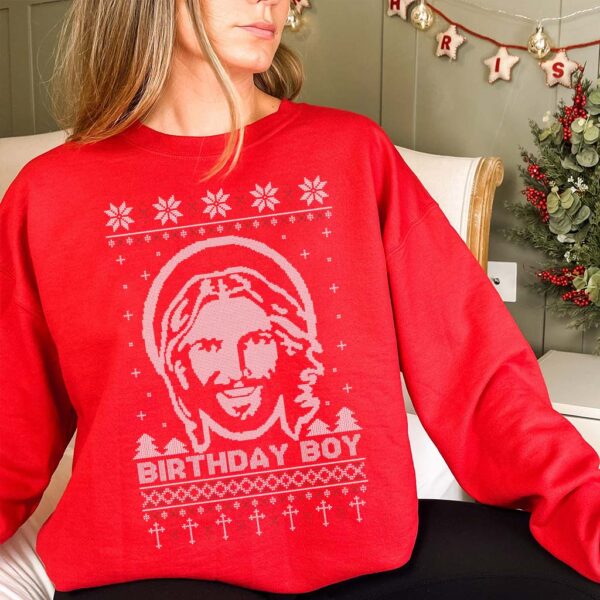 happy birthday jesus sweater