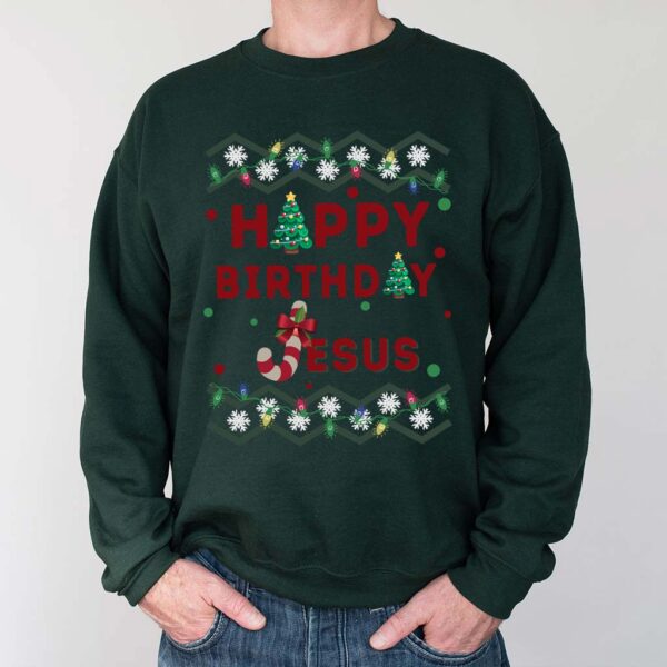 happy birthday jesus sweater