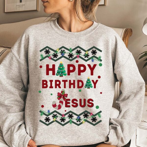 jesus birthday sweater