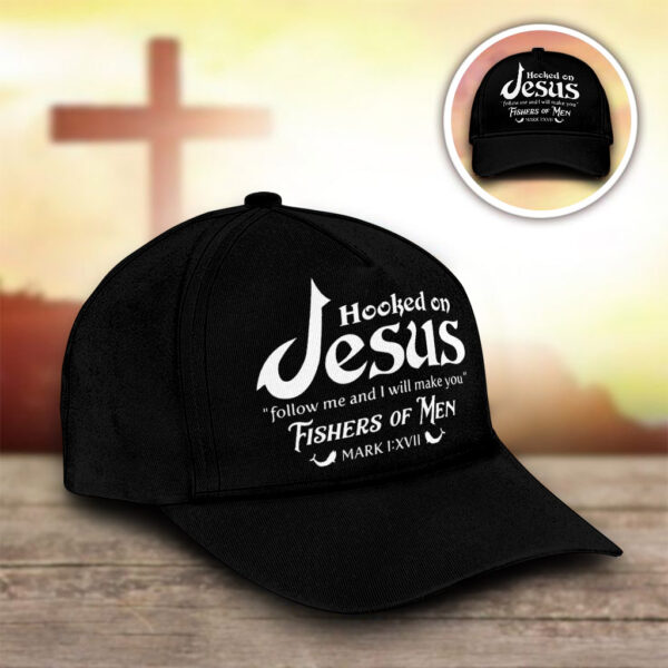 hooked on jesus hat