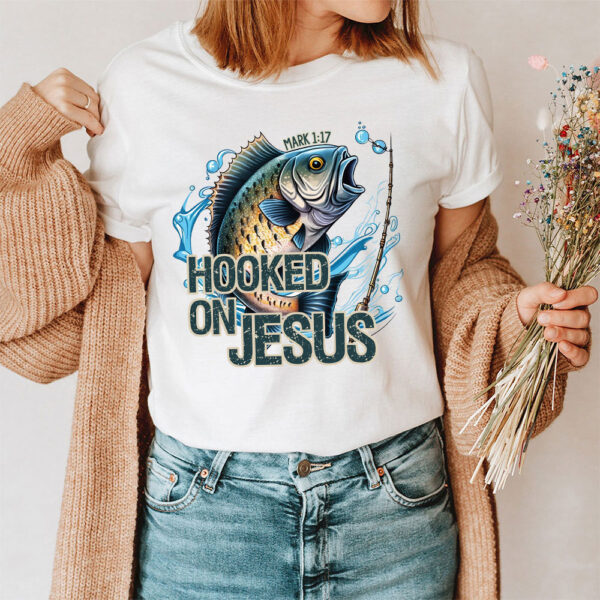 hooked on jesus shirt