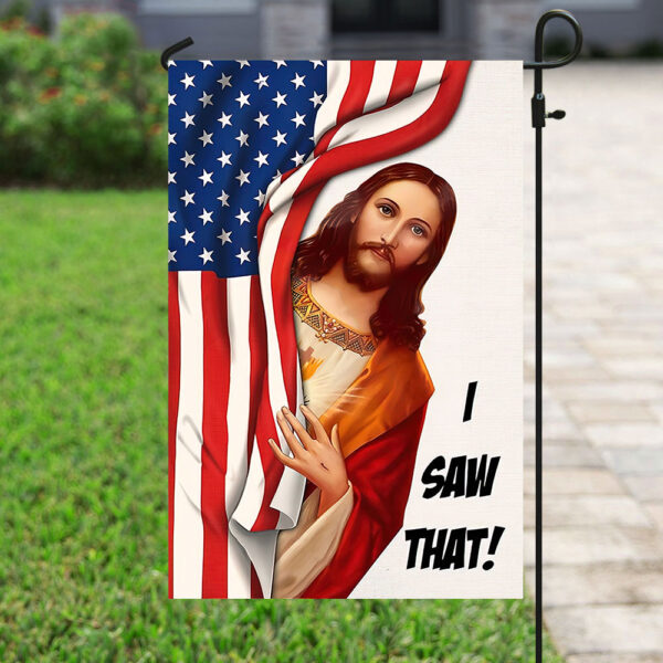 i saw that jesus flag