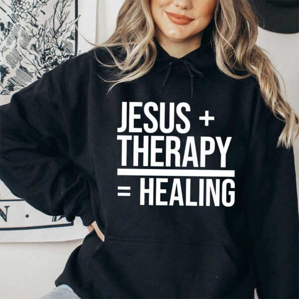 jesus & therapy hoodie