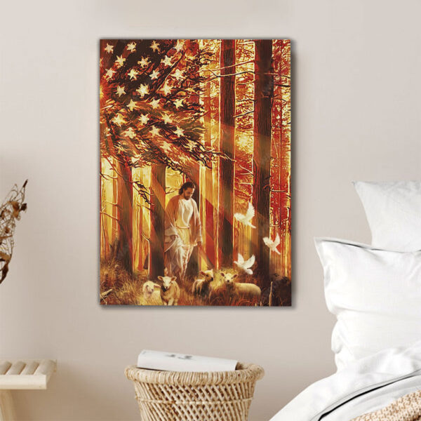 jesus canvas painting