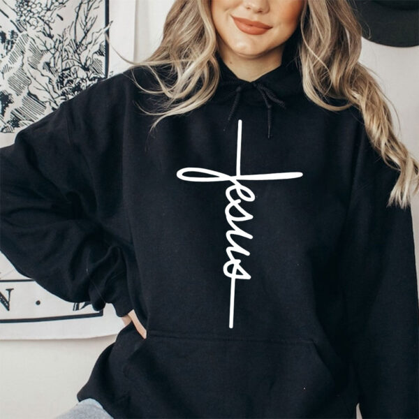 jesus cross hoodie