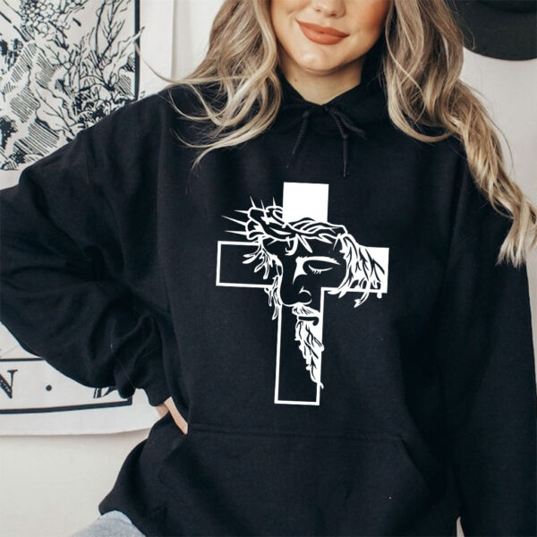 jesus cross hoodie