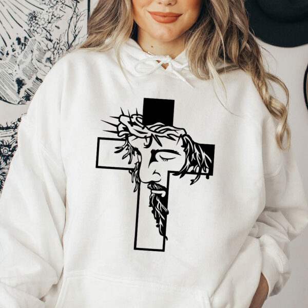 jesus cross hoodie