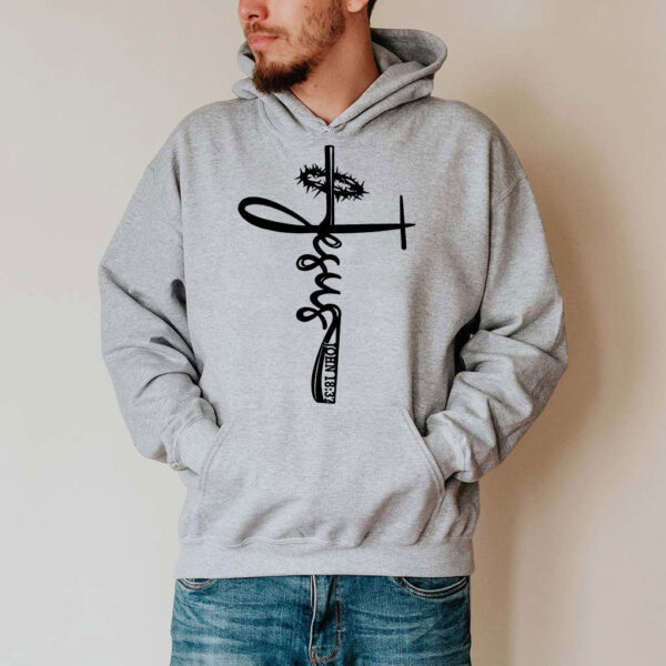 jesus cross hoodie