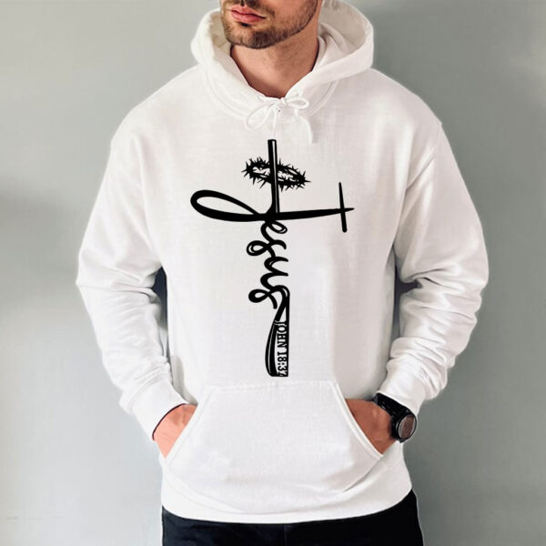 jesus cross hoodie