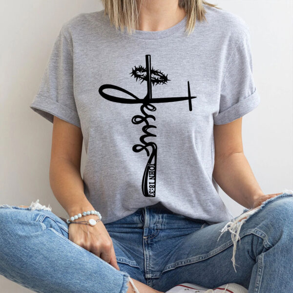 jesus cross t shirt