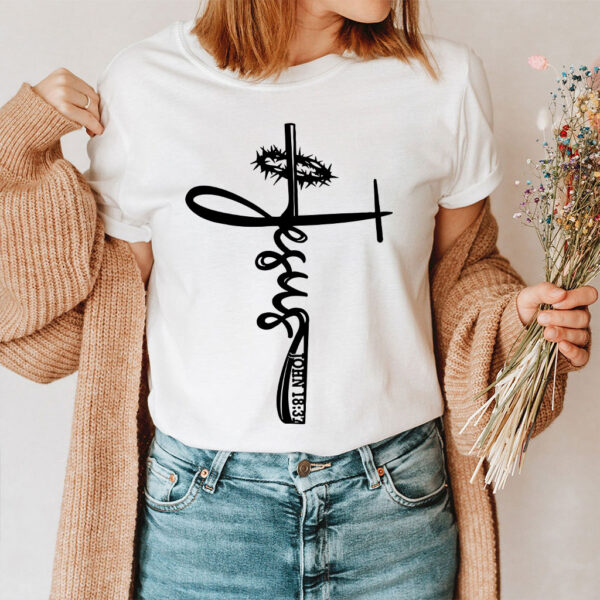 jesus cross t shirt