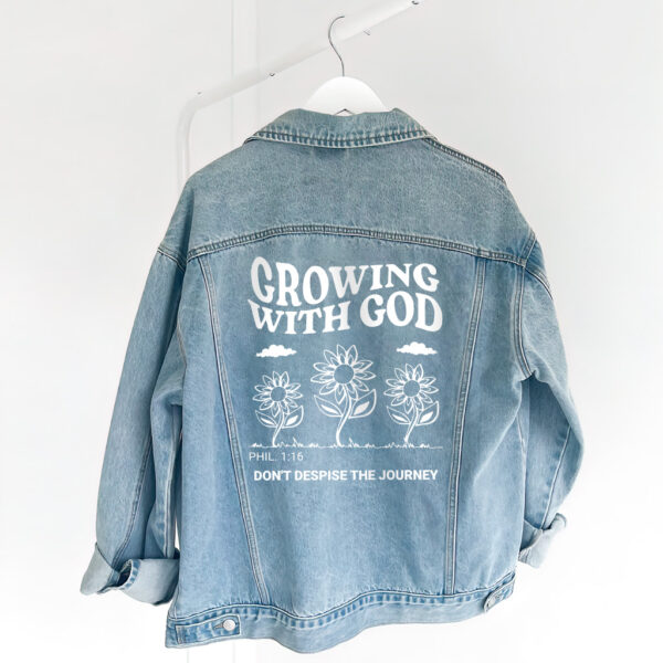 jesus jean jacket