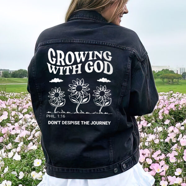 jesus denim jacket