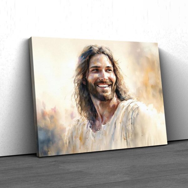 jesus face canvas