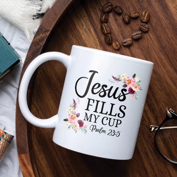 jesus fills my cup mug