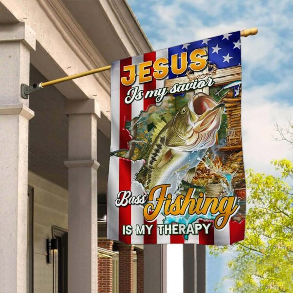 jesus fish flag