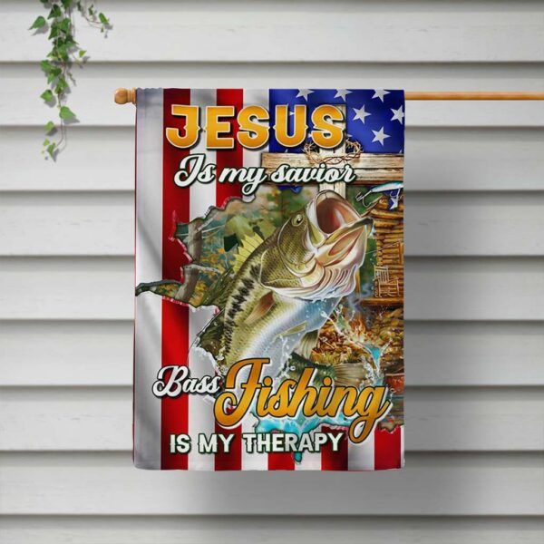 jesus fish flag