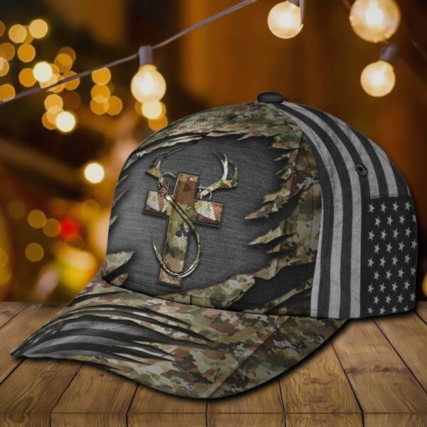 jesus fish trucker hat