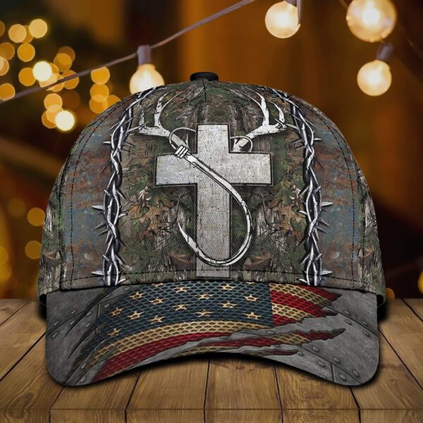 jesus fish trucker hat