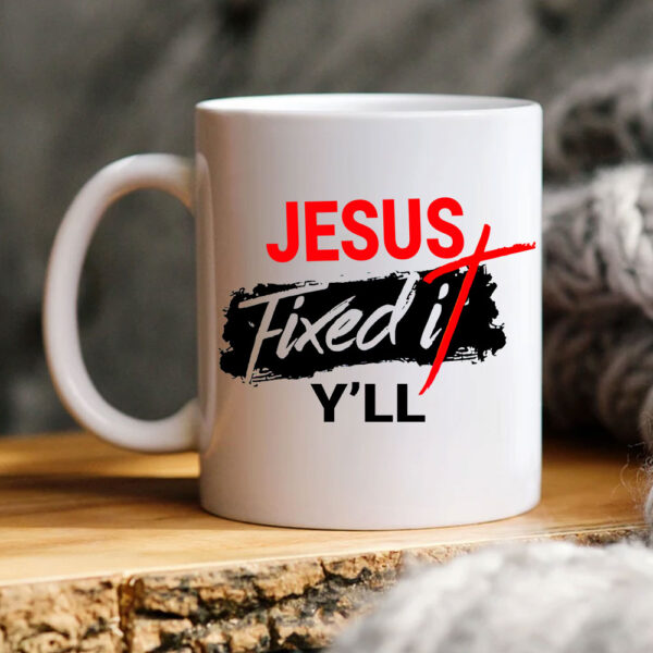 jesus fix it mug