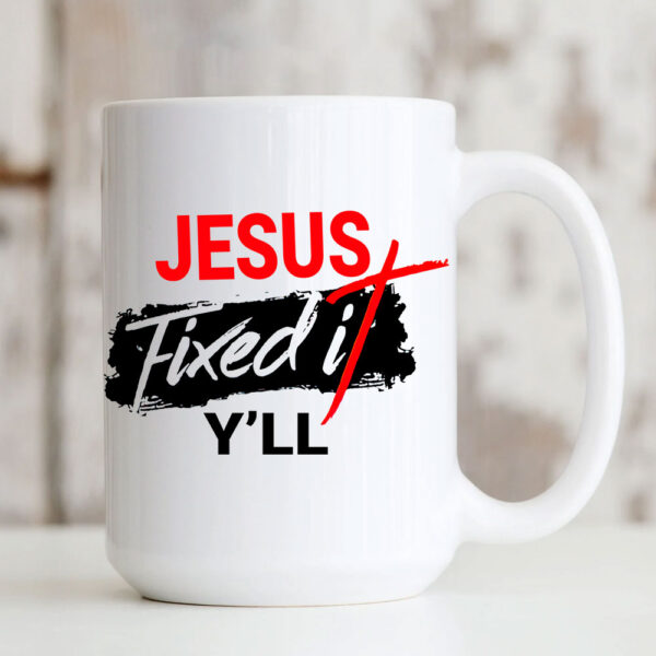 jesus fix it mug