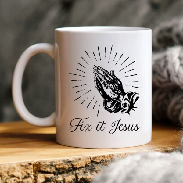 jesus fix it mug