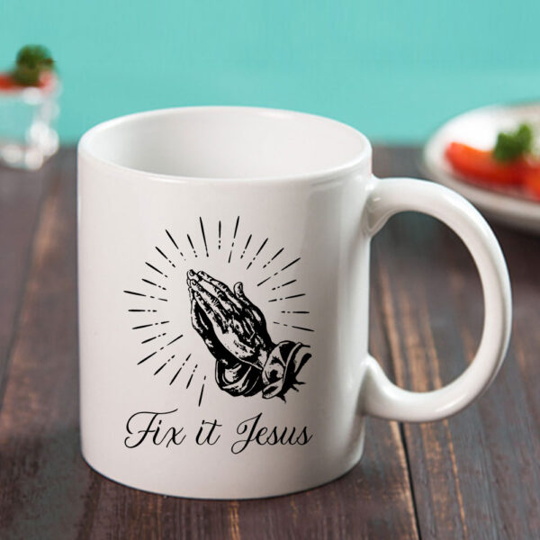 jesus fix it mug