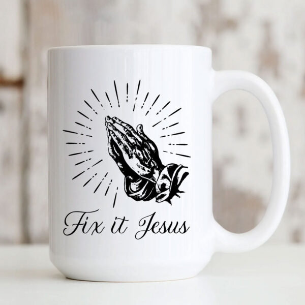 jesus fix it mug