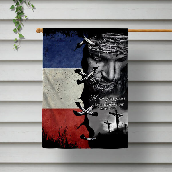 jesus french flag