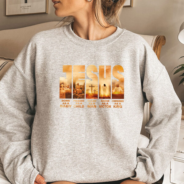 jesus image sweatshirt